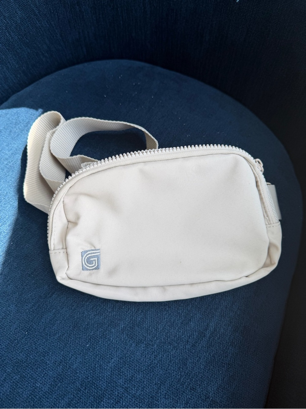 NWT Port Authority Cream Fanny Pack